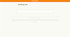 Desktop Screenshot of airtelng.com
